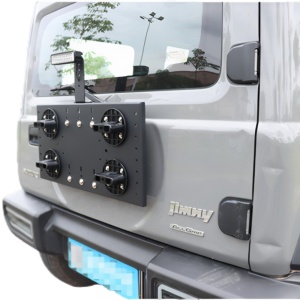 Suport canistră combustibil cu 2 canistre roșii Suzuki Jimny JB64/JB74 (2018+) ORE4x4