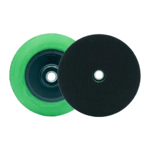 Taler flexibil 3D 3 Green, pentru mașină de polișat rotativă, 75mm, rezistent, 3DProducts
