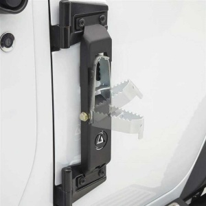 Trepte portieră Jeep Wrangler JK / JL / Gladiator JT (2007-prezent) Atlas, oțel, set 2 buc, Smittybilt - Img 2