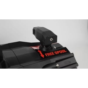 Troliu electric Grizzly Winch 13500lbs (6123kg) 12V cablu sintetic 25m Raport 150:1