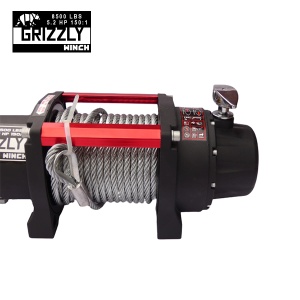 Troliu electric Grizzly Winch 8500lbs (3855KG) 12v Cablu de Otel 18m Raport 150:1