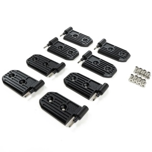 Balamale uși Jeep Wrangler JL / Gladiator JT (2018-prezent) set complet 4 uși aluminiu OFD - Off Road Fabrication - Img 2