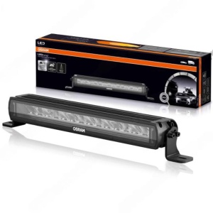 Bara LED Osram FX500-CB de 43.7cm alături de ambalajul original Osram.