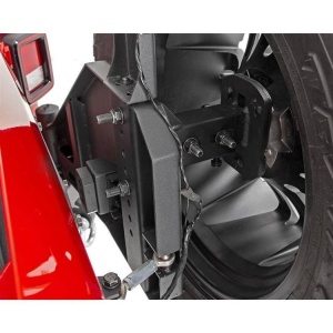 Bară spate Jeep Wrangler JL (2018-2023) cu suport roata de rezerva Rough Country Trail - Img 5