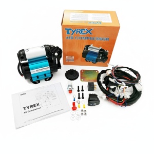 Compresor aer universal pentru actionare blocanti si umflare roti, 12V, Tyrex