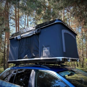 Cort auto Maggiolina Grand Tour 360° 2 Persoane Negru 130 x 210 x 96 cm Autohome - Img 10