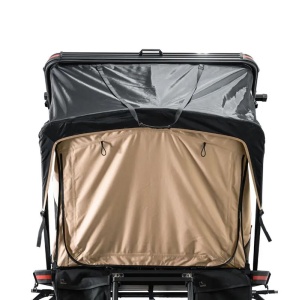 Cort de acoperiș auto 140 x 205 cm, 2-3 persoane, 79 kg, saltea de 7 cm, Bush Cruiser 140 Wild Land