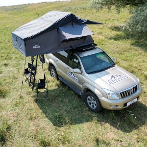 Cort de acoperiș auto cu Sky Roof, 4 persoane, 190 x 310 cm, 58 kg, Overlander Explorer 3.0