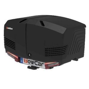 Cutie portbagaj pe carligul de remorcare Towbox V3 Urban Air Negru