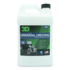Dressing Universal, pentru Cauciuc, Vinil, Plastice, Protejeaza, Reda Stralucirea, 3.78 L, 3DProducts
