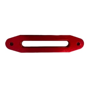 Fanta (ghidaj cablu) pentru troliu, Aluminiu, Rosu, 20cm, compatibil cu trolii cu plasma sintetică, Grizzly Winch