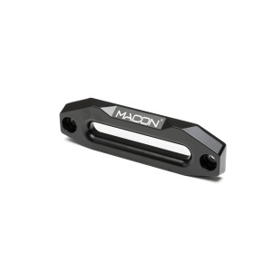 Fanta (ghidaj cablu) pentru troliu, material aluminiu, negru, 254mm, compatibil cu trolii cu plasma sintetică, Macon Winch