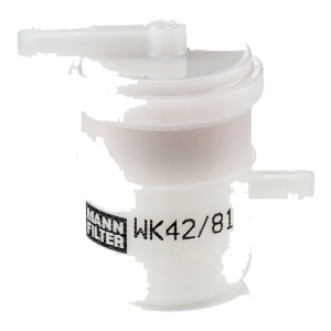 Filtru combustibil Mann Filter WK42/81, compatibil Suzuki Samurai (1988-1998).