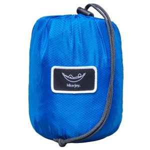 Hamac hikerjoy PRO albastru, ripstop 70D, 300 kg, hikerjoy