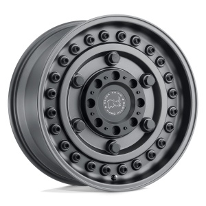 Jantă aliaj R17 9.5J 8x165.1 ET6 Dodge RAM Gun Black Armory Black Rhino