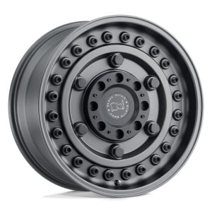 Jantă aliaj R20 9.5J 5x127 ET-18 Jeep Wrangler JK Gun Black Armory Black Rhino