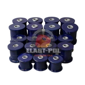 Kit bucse Jeep Wrangler TJ (1997-2007) Poliuretan Albastre 85 ShA Elast-Pol