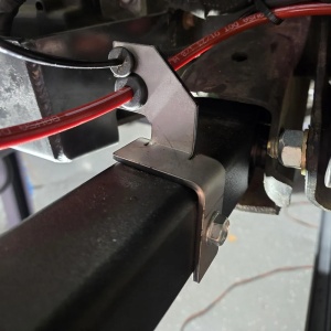 Kit furtunuri frana fata HD pentru Jeep Wrangler JL & Gladiator JT (2018-prezent), lungime 36 inch, lift 0-5 inch, etrier cu 2 pistoane, Clayton Off Road - Img 4