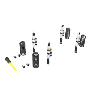 Kit suspensie complet Nissan Patrol Y60 (1987-1997) lift 50 mm amortizoare PRO cu rezervor reglabile Terrain Tamer - Img 3