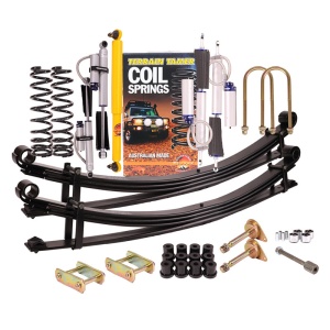 Kit suspensie complet PRO cu rezervor reglabile Toyota Land Cruiser 78/79 (1999-prezent) lift 50 mm Terrain Tamer