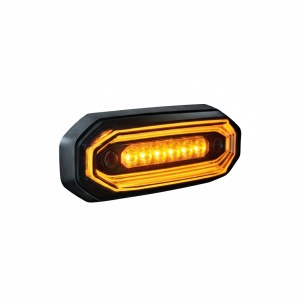 Lampă avertizare direcțională 6 LED FOR9T Aura (universală) lumină poziție portocalie Strands