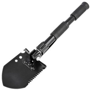 Lopată de supraviețuire din oțel inoxidabil negru, Martinez Albainox