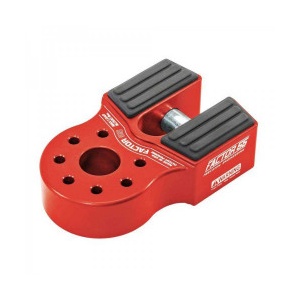 Ochet de troliu FlatLink universal cu pin din titan și protecție cauciuc, roșu, Factor 55