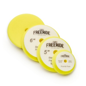 Pad de lustruire Freeride galben, 152,4 mm (6), lustruire medie-finisaj, 3DProducts