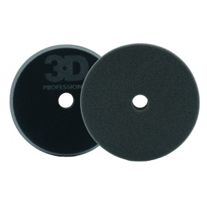 Pad finisare spuma negru, 140 mm, anti-vortex, luciu maxim, 3DProducts