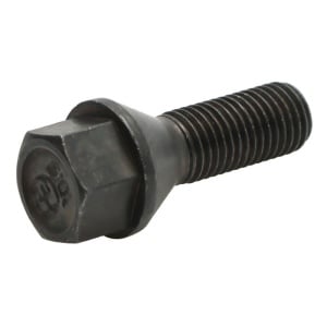 Prezon roată M12x1.5, filet 25 mm, cap conic, cheie 17, negru, Mammooth