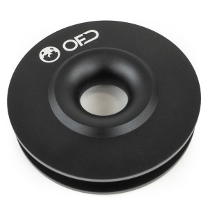 Scripete pentru cablu sintetic troliu universal, avantaj mecanic 2:1, OFD Offroad Fabrication - Img 2