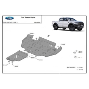 Scut auto Ford Ranger Raptor 2020-2022