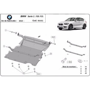Scut auto metalic BMW