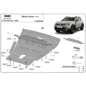 Scut auto metalic Dacia