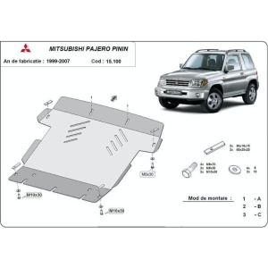 Scut auto Mitsubishi Pajero
