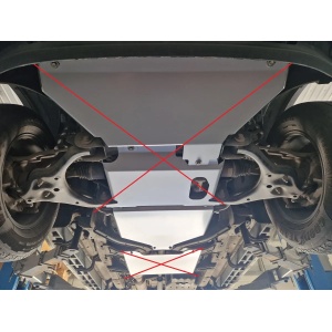 Scut cutie de viteză automată Ford Ranger (2023-2026), oțel 3 mm, Scut Protection - Img 4