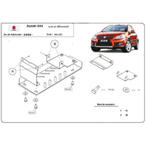 Scut diferential Suzuki SX