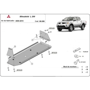 Scut rezervor Mitsubishi L200