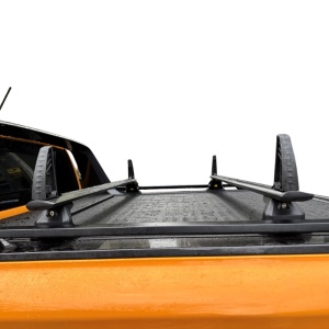 Set bare transversale compatibil cu închideri de benă cu șine T-Slot, 150 cm, gri, încărcare maximă 75 kg/bară S-Dizayn