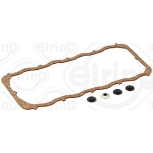 Vedere din unghi a setului de garnituri Elring pentru Suzuki Samurai (1988-2004), prezentând elemente de etanșare.