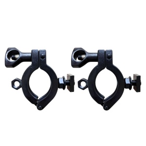Set of clamps for mounting off-road and overlanding accessories on roof rack T-slot rails, EMD4x4