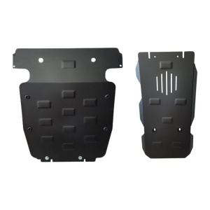 Set scuturi metalice Volkswagen Touareg 2.5 R5 (2006-2010): motor și cutie de viteze, oțel 3 mm