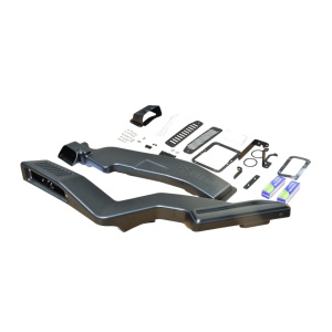 Vedere de ansamblu a kitului de snorkel ORE4x4 pentru Ford Bronco (2021-2024).
