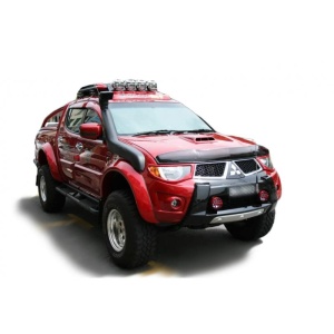 Snorkel Mitsubishi L200 (2006-2015) / Pajero Sport (2008-2016), cu rezervor lichid parbriz, montaj partea dreaptă