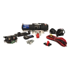 Troliu ATV 4500lbs (2041kg) 12v Cablu Sintetic 14.5m Husar Winch