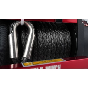Troliu electric Grizzly auto Winch 9500lbs (4310kg) 12V Cablu Sintetic 25m Raport 150:1
