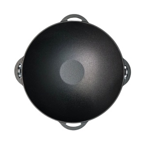 Wok 3 în 1 din fontă 37 cm Perfect Home - Img 2