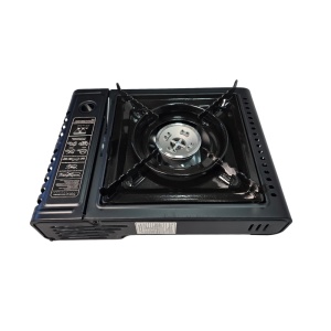 Aragaz portabil negru cu cartuș butan, aprindere piezo, 2.5 kW Perfect Home - Img 5