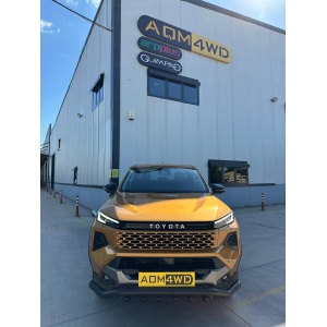 Bară de protecție frontală AQM4WD PST30 oferind un aspect robust pentru Toyota Hilux (2026+).