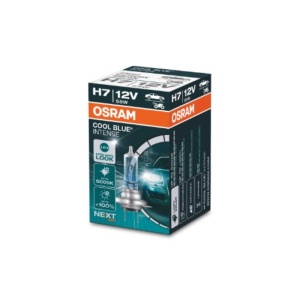 Ambalajul becului Osram H7 Cool Blue Intense.